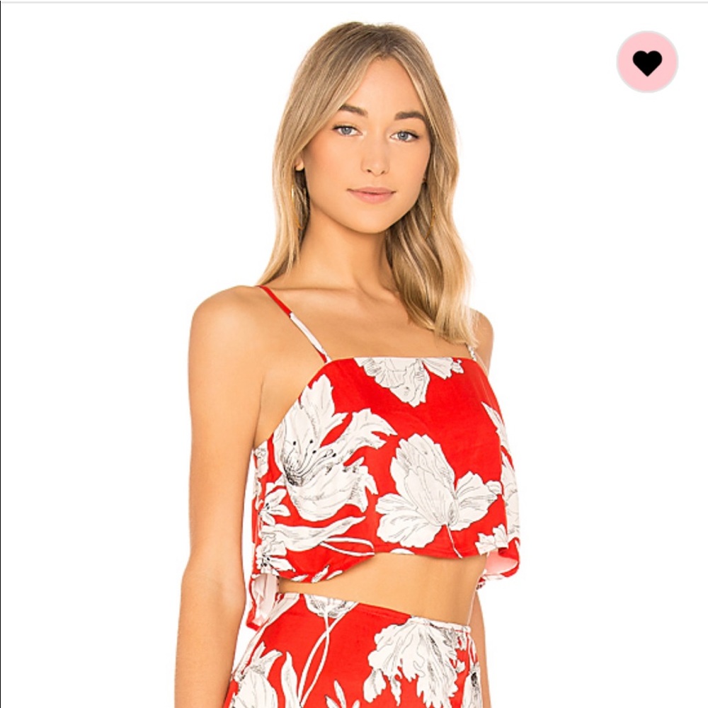 Lovers + Friends Bowie Crop Tank Top
